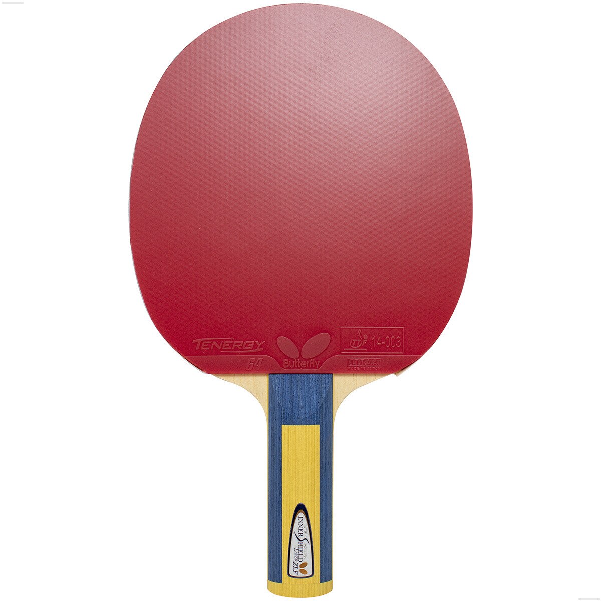 Innershield Layer ZLF Pro-Line Racket + Tenergy 64 + Feint Long II: Close-up of Blade Face